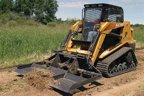 skid steer land planer|driveway leveler for skid steer.